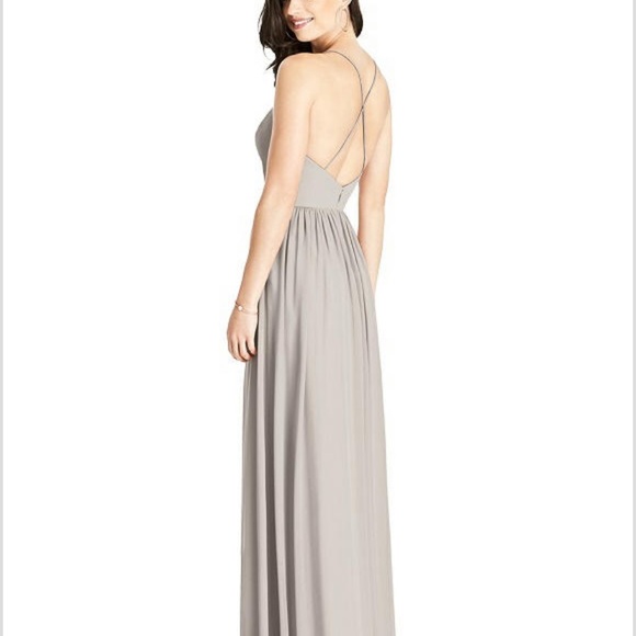 Dressy Criss Cross Strap Backless Maxi Dress - Picture 12 of 12